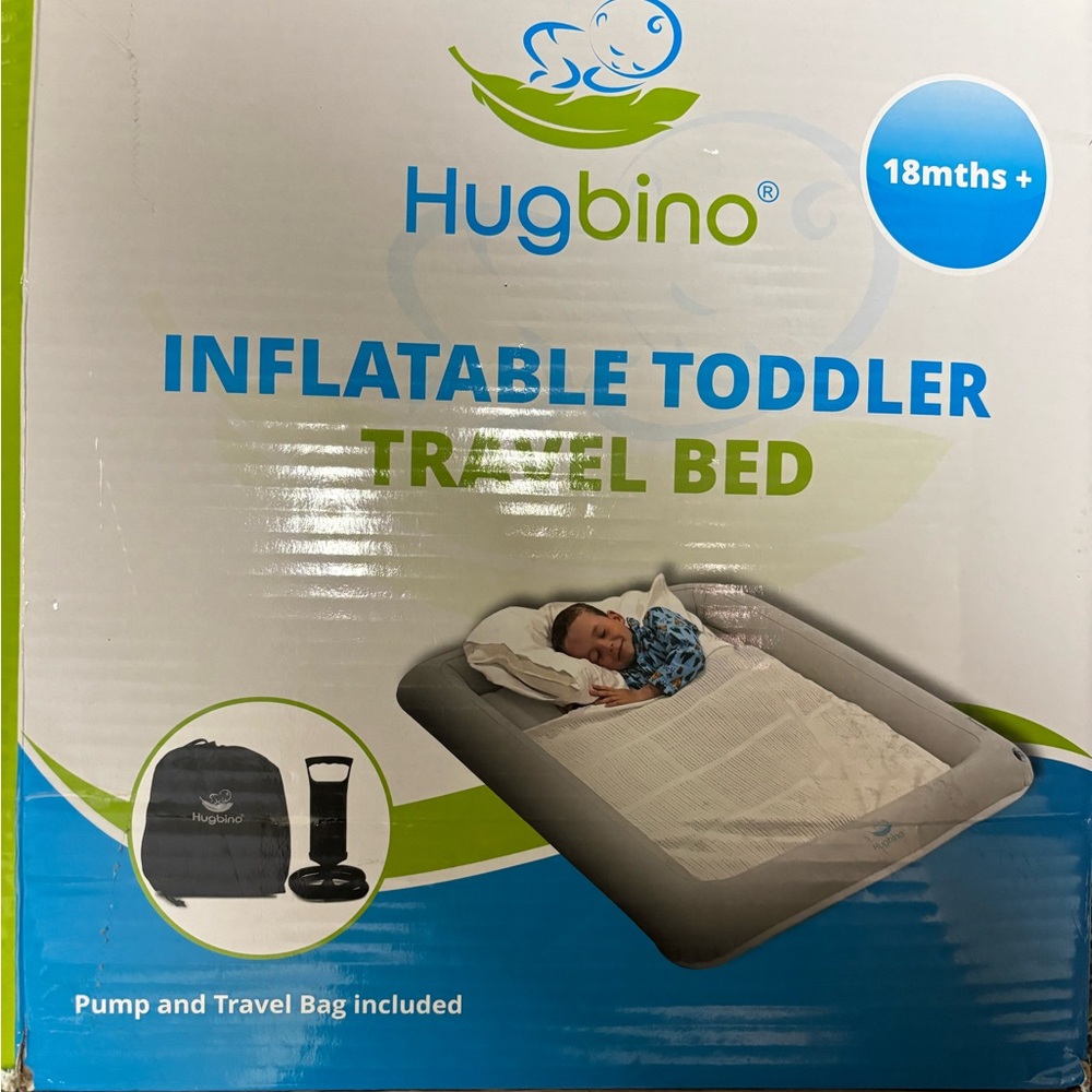 Hugbino Inflatable Toddler Travel Bed